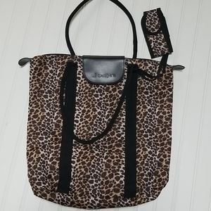 Leopard Print Beach Bag